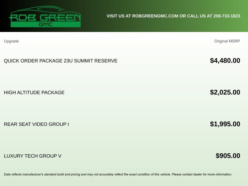 2023 Jeep Grand Cherokee L Summit Reserve