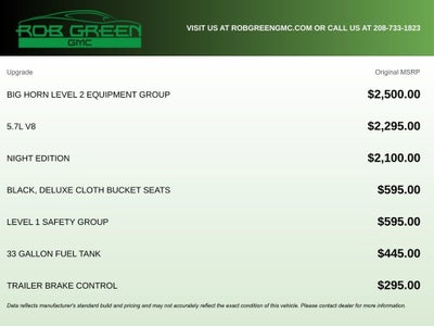 2021 RAM 1500 Big Horn