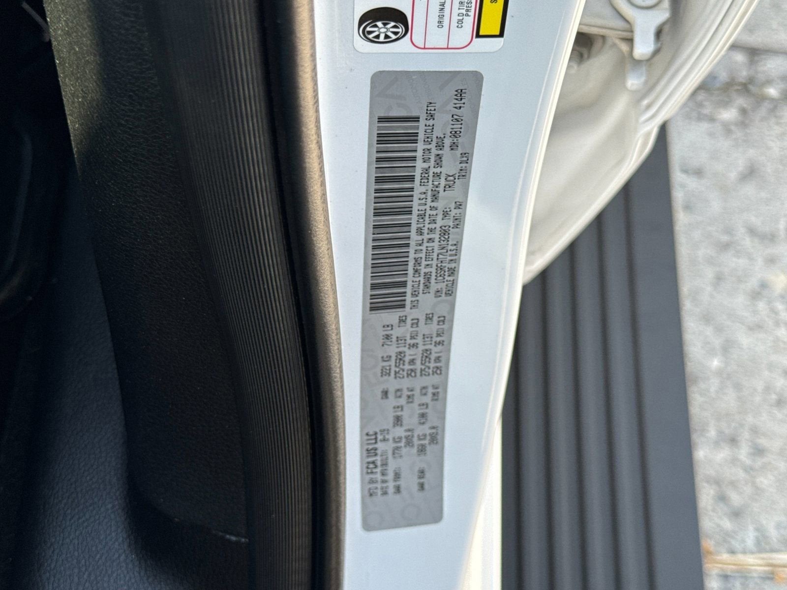 2020 RAM 1500 Limited