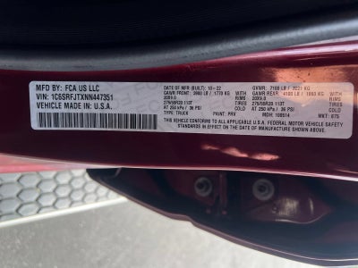 2022 RAM 1500 Laramie