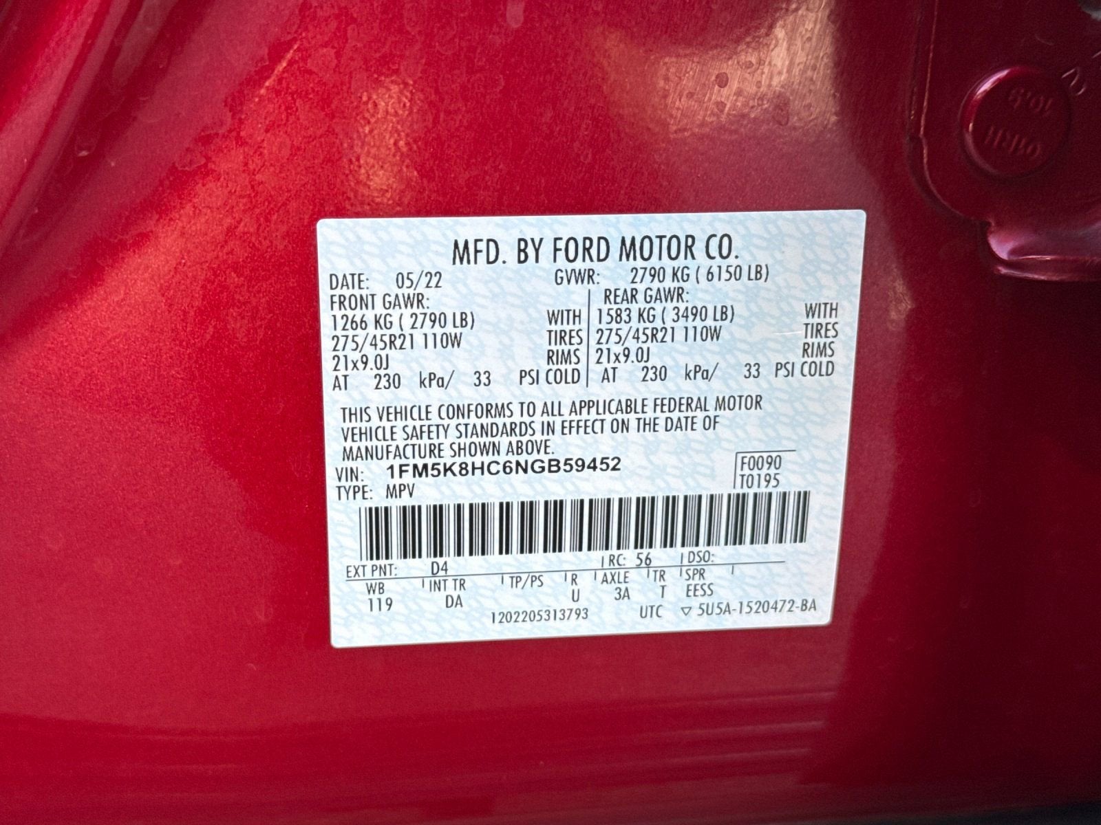 2022 Ford Explorer Platinum