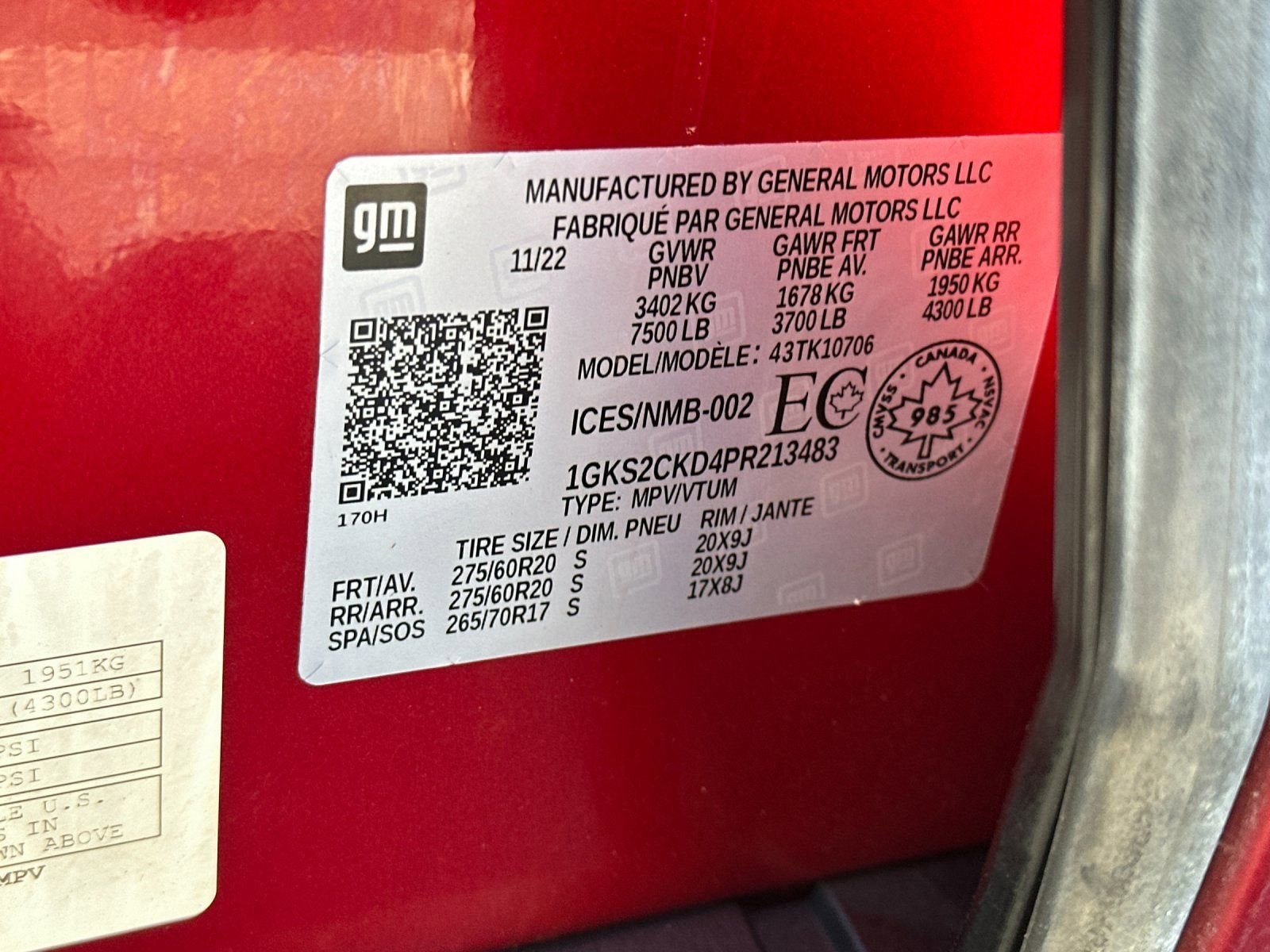 2023 GMC Yukon AT4