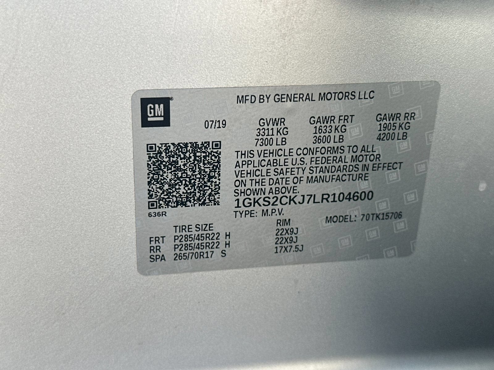 2020 GMC Yukon Denali