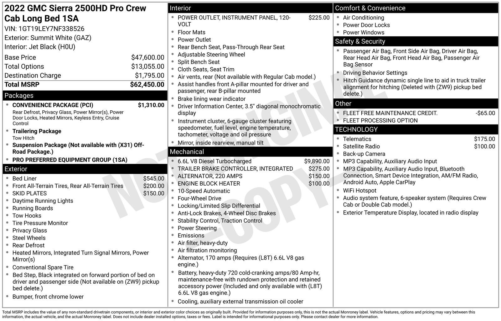 2022 GMC Sierra 2500 HD Pro
