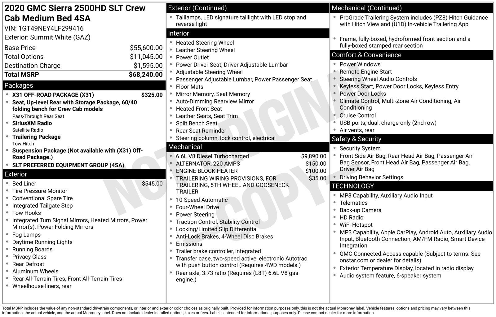 2020 GMC Sierra 2500HD SLT - Photo 35
