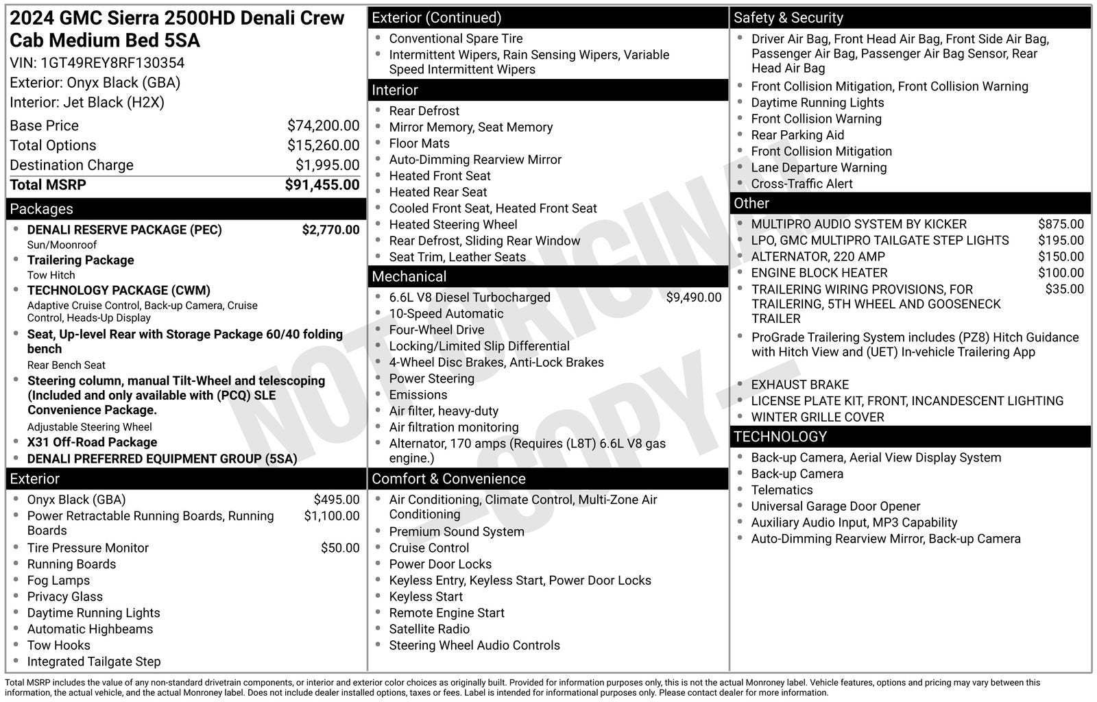 2024 GMC Sierra 2500 HD Denali