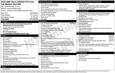 2022 GMC Sierra 3500 HD AT4