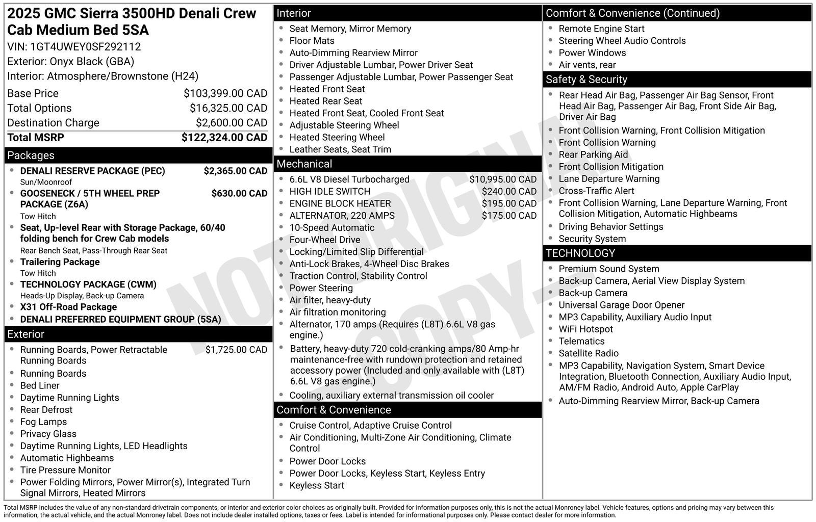 2025 GMC Sierra 3500 HD Denali