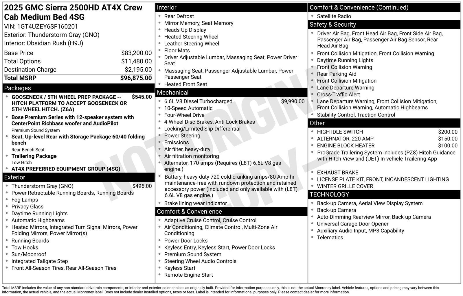 2025 GMC Sierra 2500HD AT4X - Photo 24