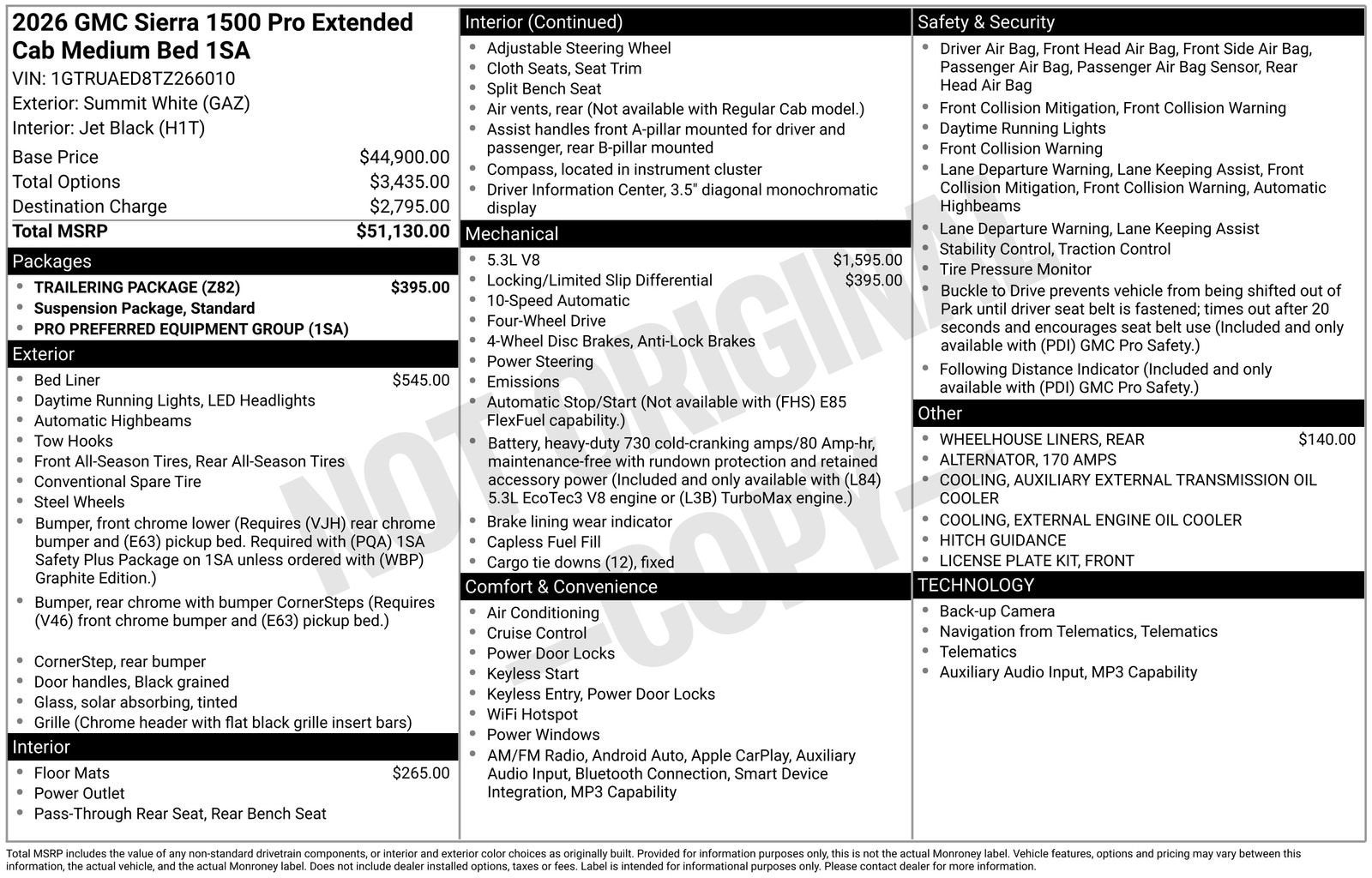 2026 GMC Sierra 1500 Pro