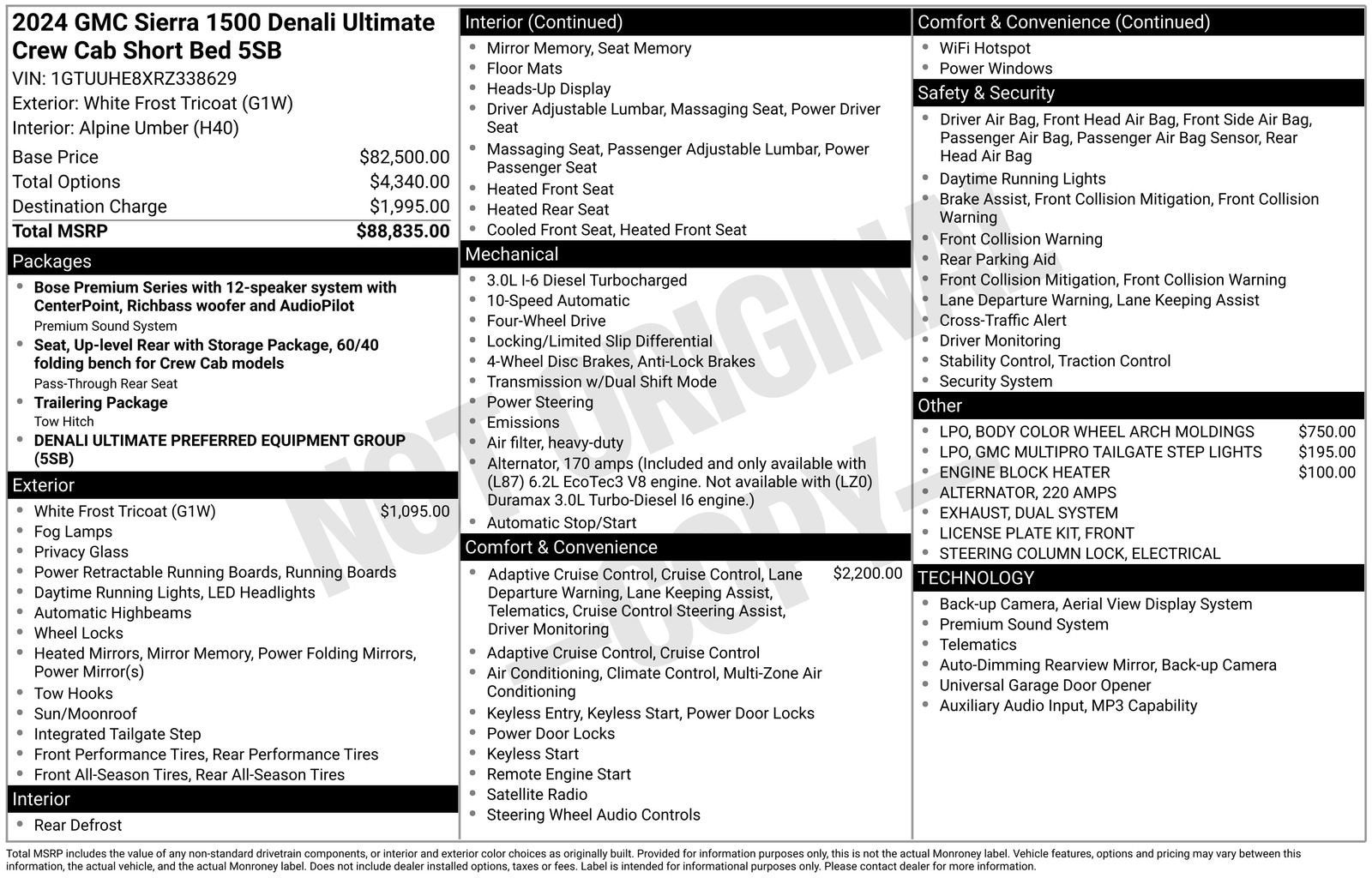 2024 GMC Sierra 1500 Denali Denali Ultimate - Photo 36