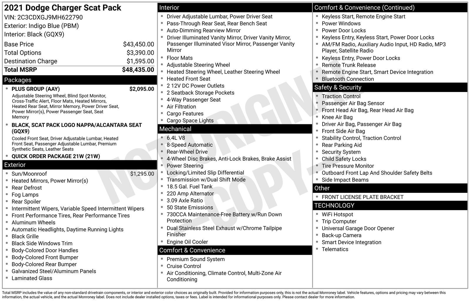 2021 Dodge Charger Scat Pack