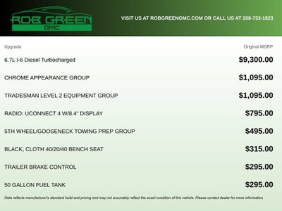 2020 RAM 3500 Tradesman