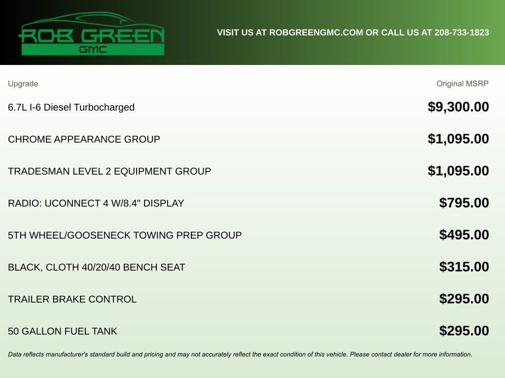 2020 RAM 3500 Tradesman