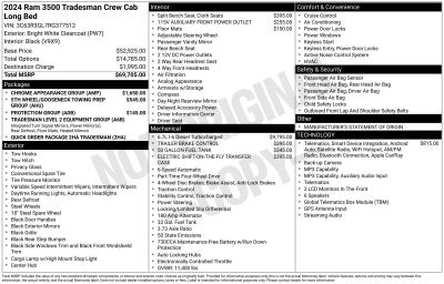 2024 RAM 3500 Tradesman
