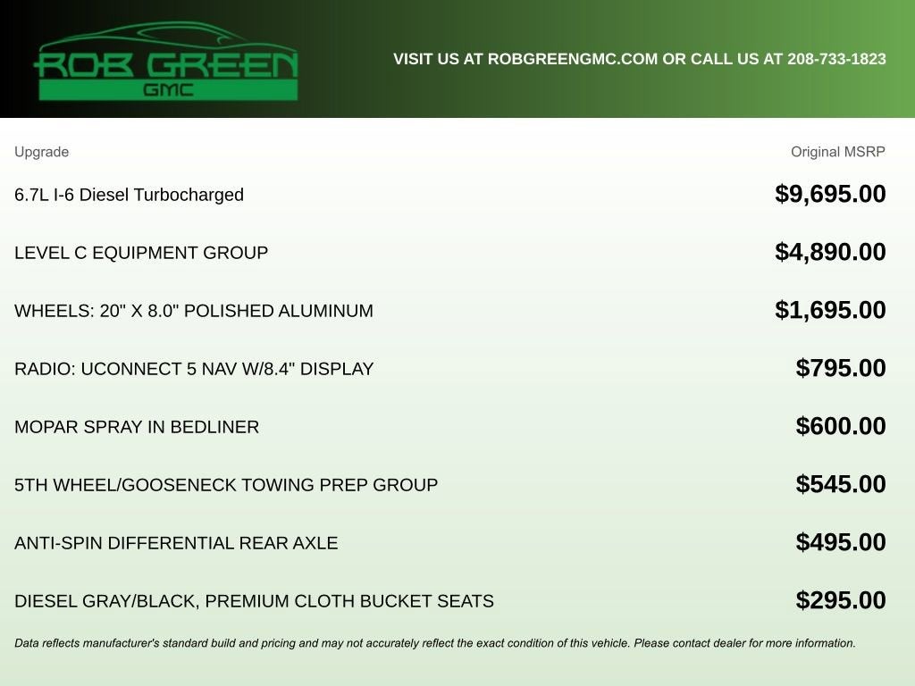 2022 RAM 2500 Big Horn