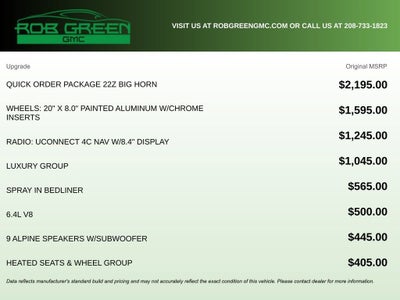 2018 RAM 2500 Big Horn