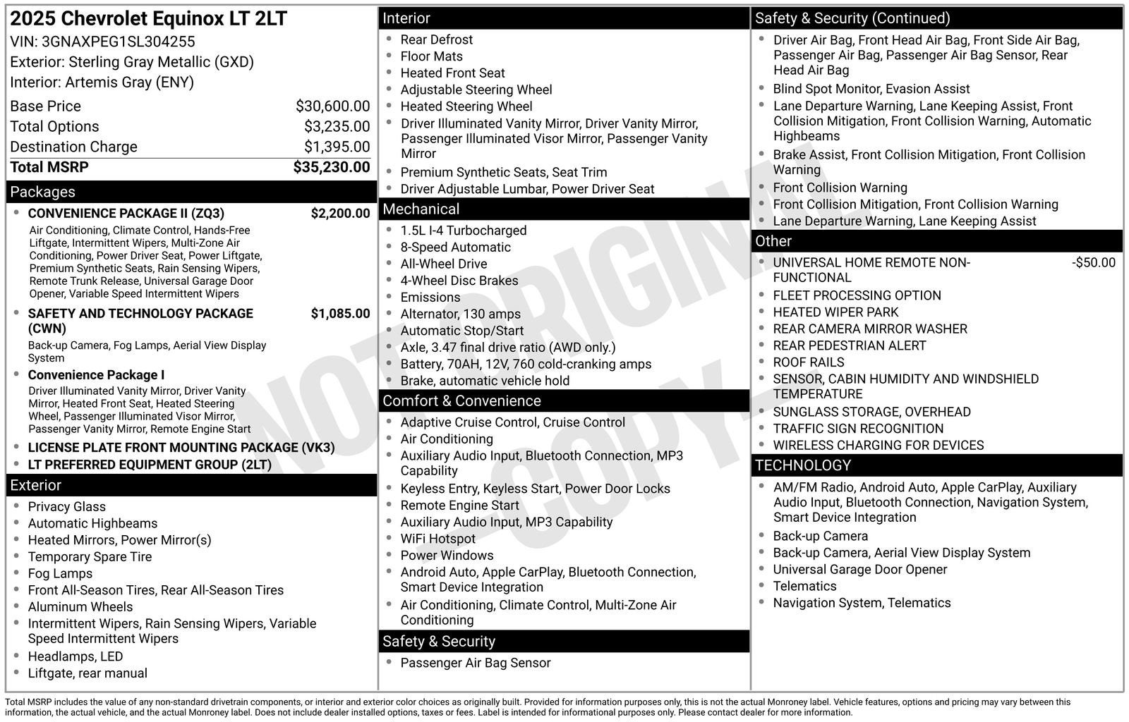 2025 Chevrolet Equinox LT