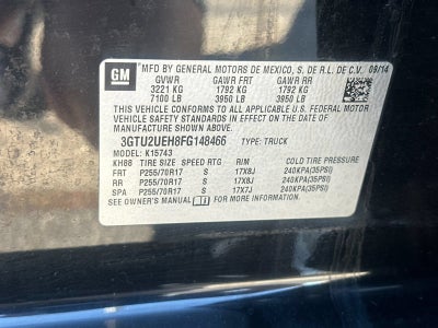2015 GMC Sierra 1500 SLE