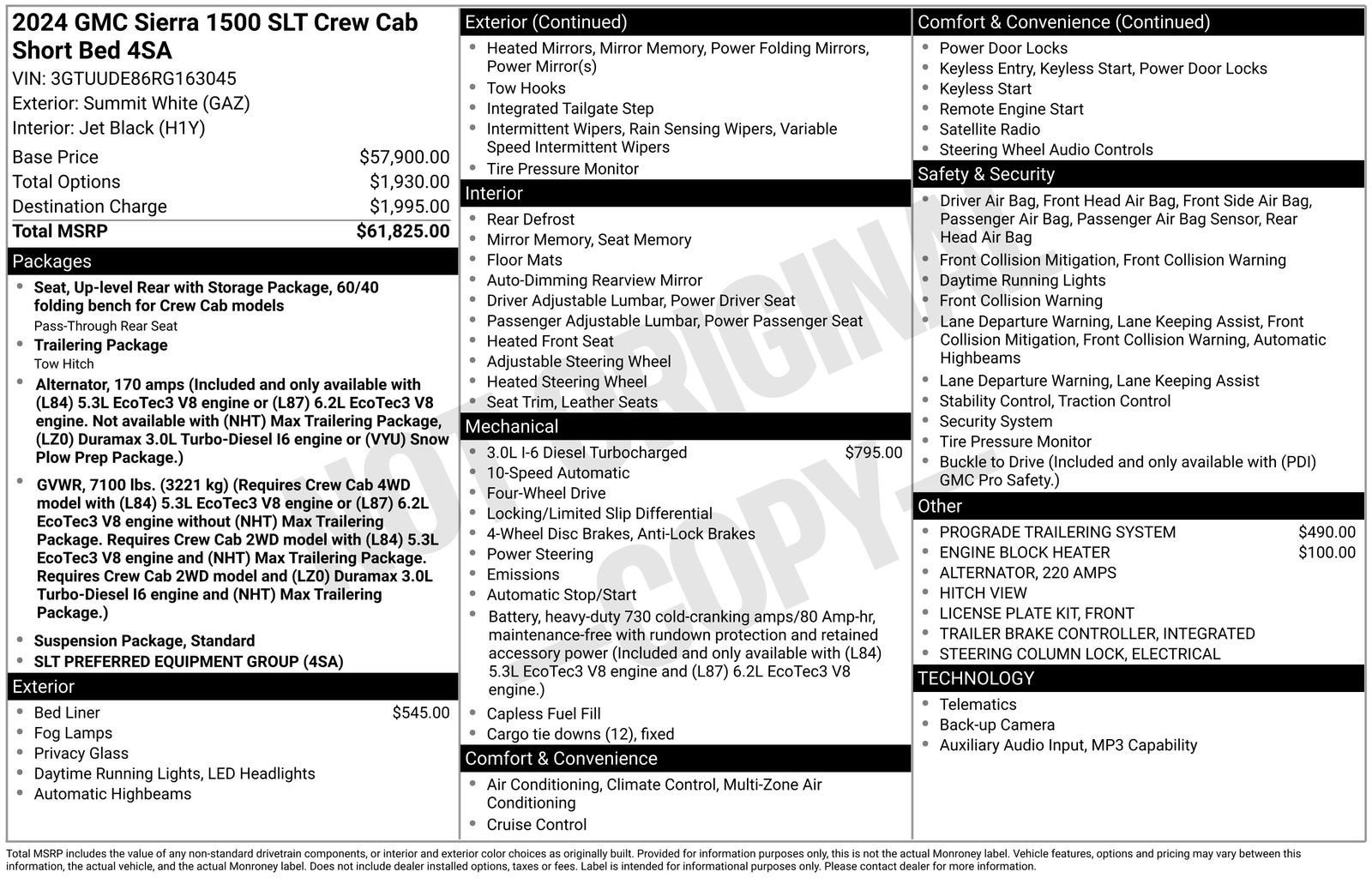 2024 GMC Sierra 1500 SLT