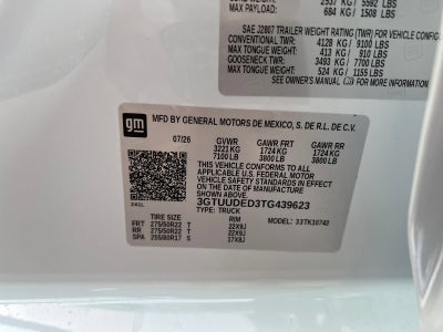 2026 GMC Sierra 1500 SLT