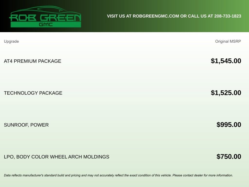 2025 GMC Sierra 1500 AT4