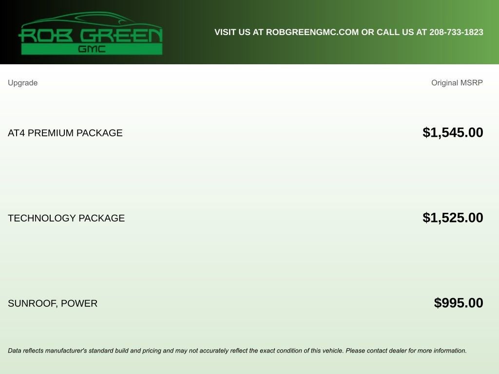 2025 GMC Sierra 1500 AT4