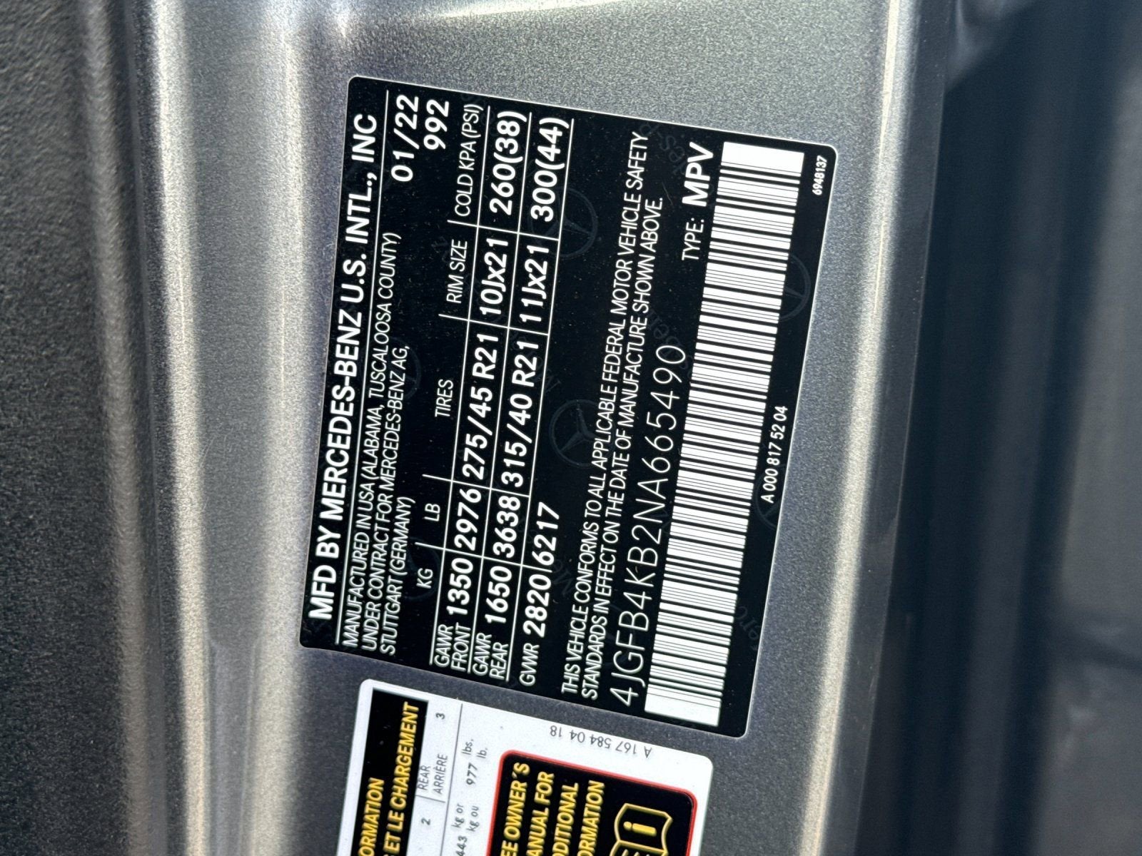 2022 Mercedes-Benz GLE GLE 350