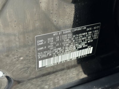 2021 Subaru Outback Limited XT