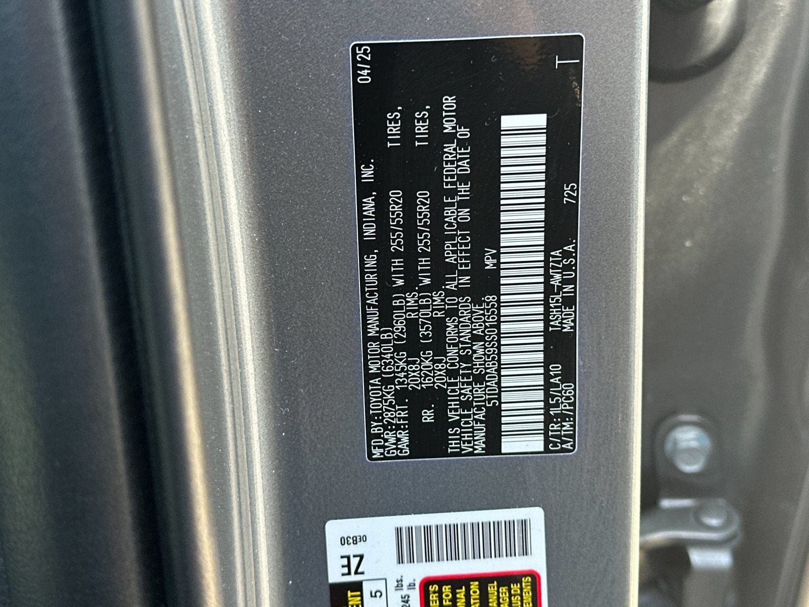 2025 Toyota Grand Highlander Platinum - Photo 36