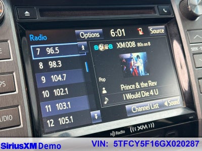 2016 Toyota Tundra 4WD Truck SR