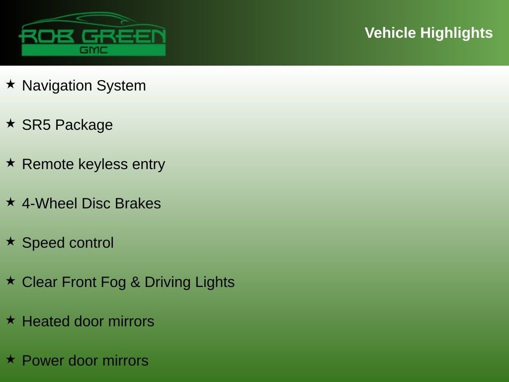 2016 Toyota Tundra 4WD Truck SR