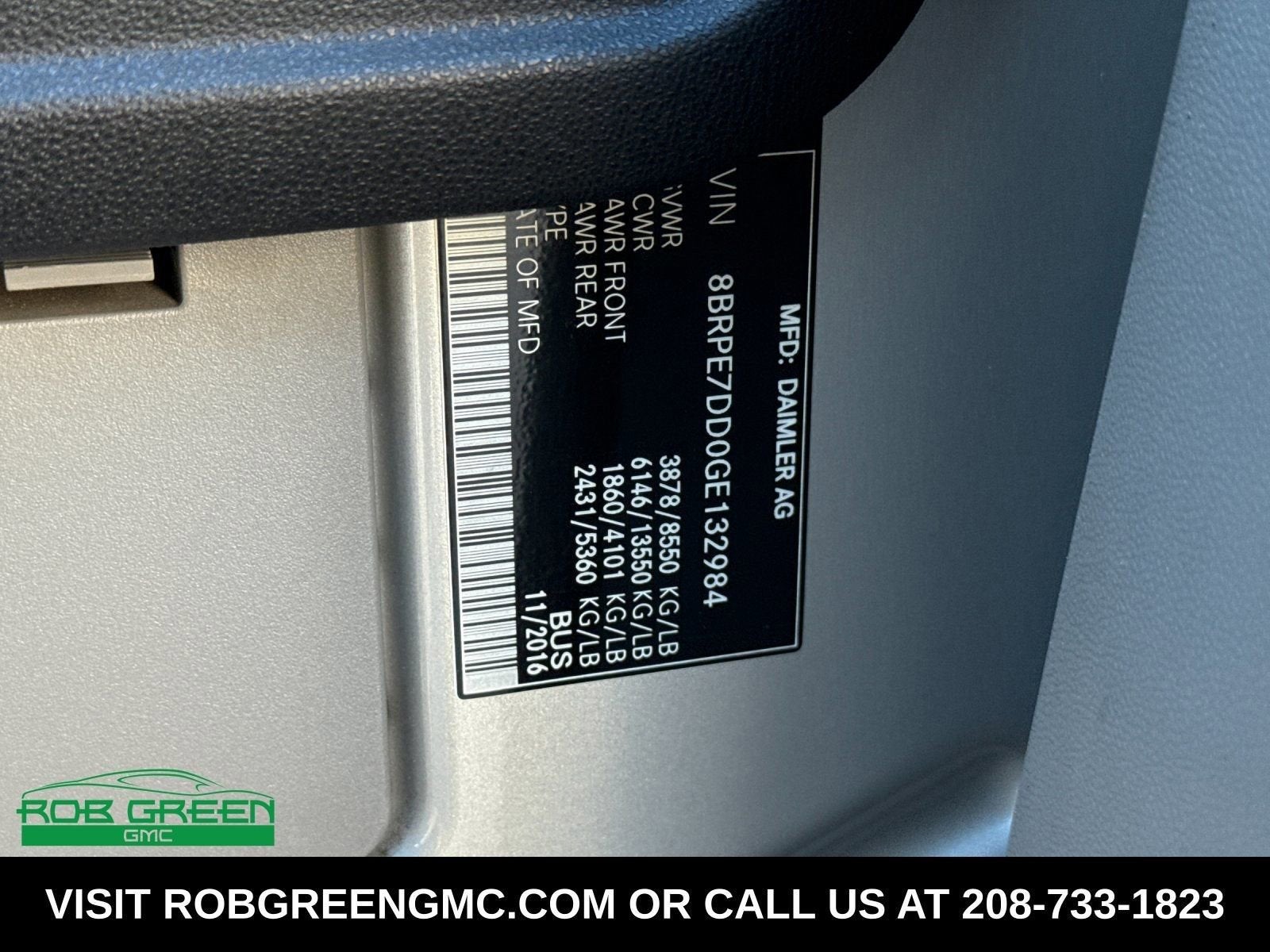 2016 Mercedes-Benz Sprinter Passenger Vans Base