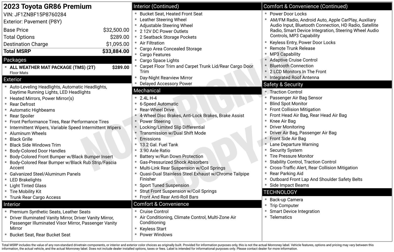2023 Toyota GR86 Premium