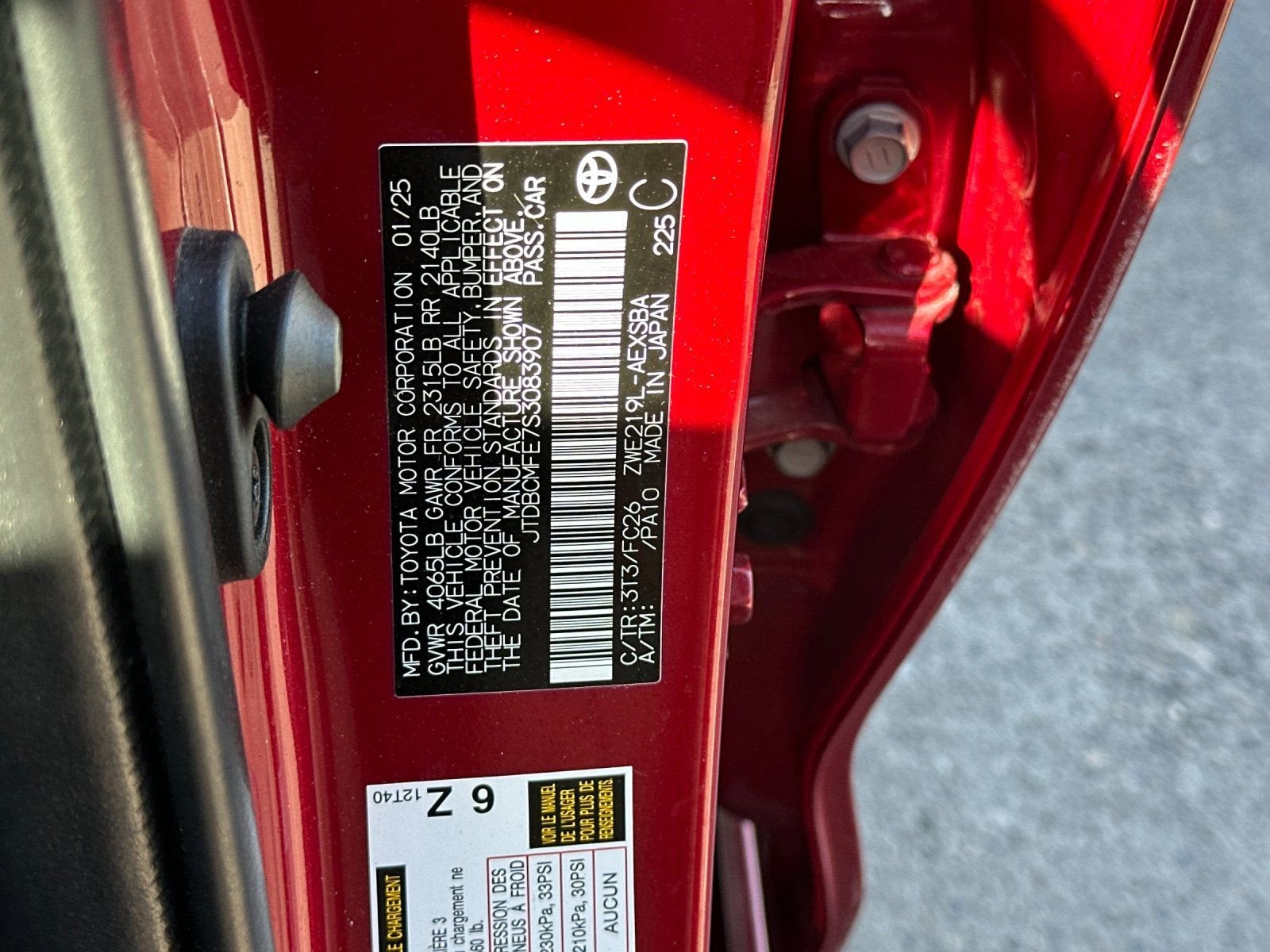 2025 Toyota Corolla Hybrid LE