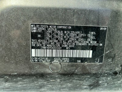 2010 Toyota RAV4 Base