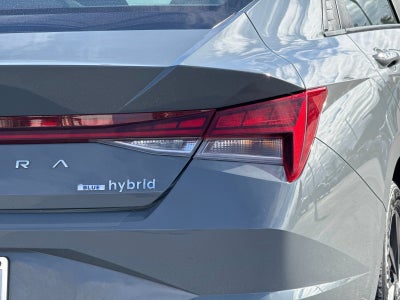 2022 Hyundai Elantra Hybrid Blue