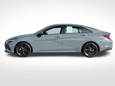 2022 Hyundai Elantra Hybrid Blue