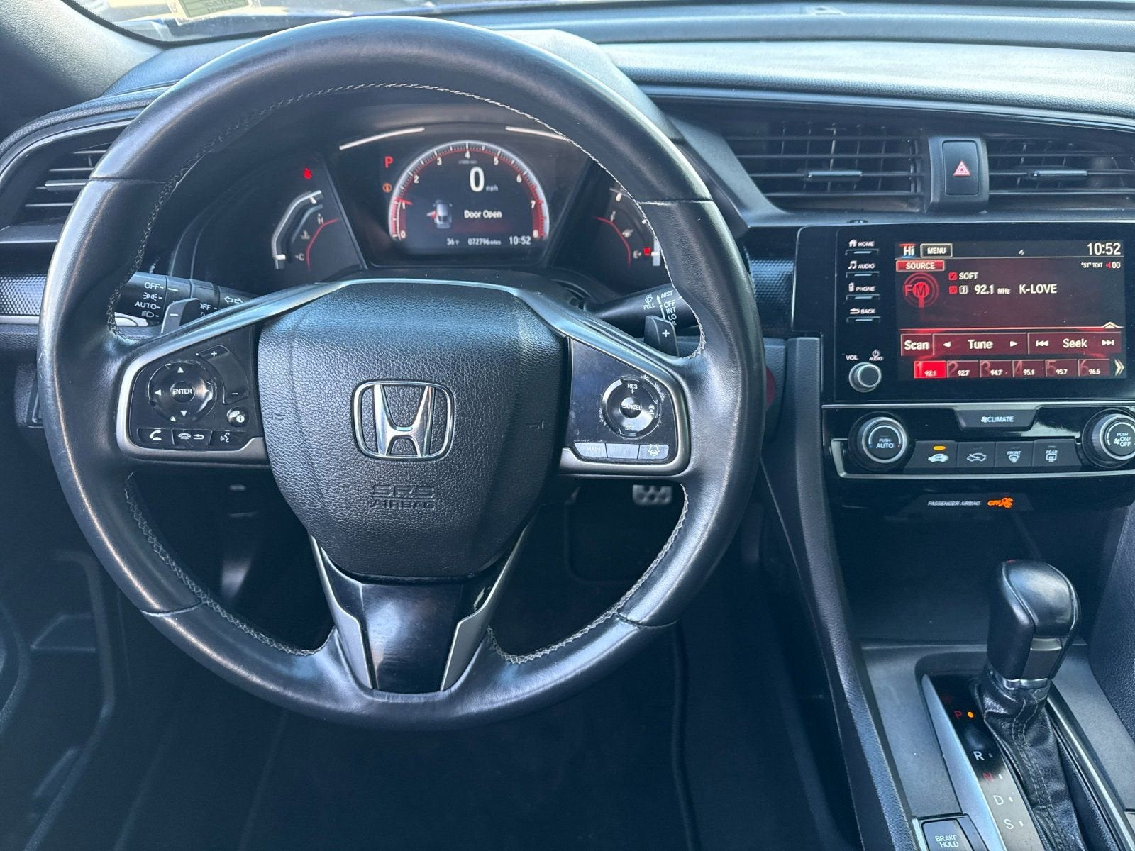 2020 Honda Civic Hatchback Sport