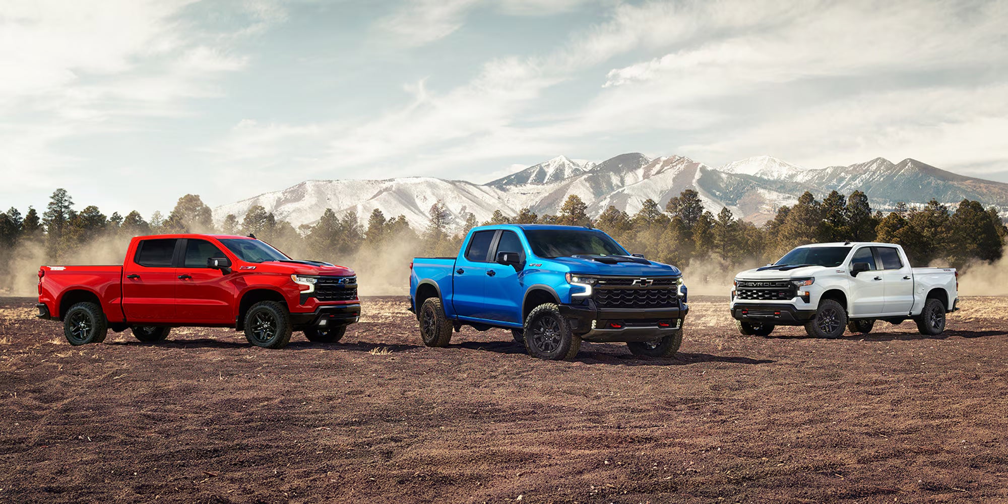 A Lineup of Chevrolet Trucks - Rob Green GMC in Twin Falls ID