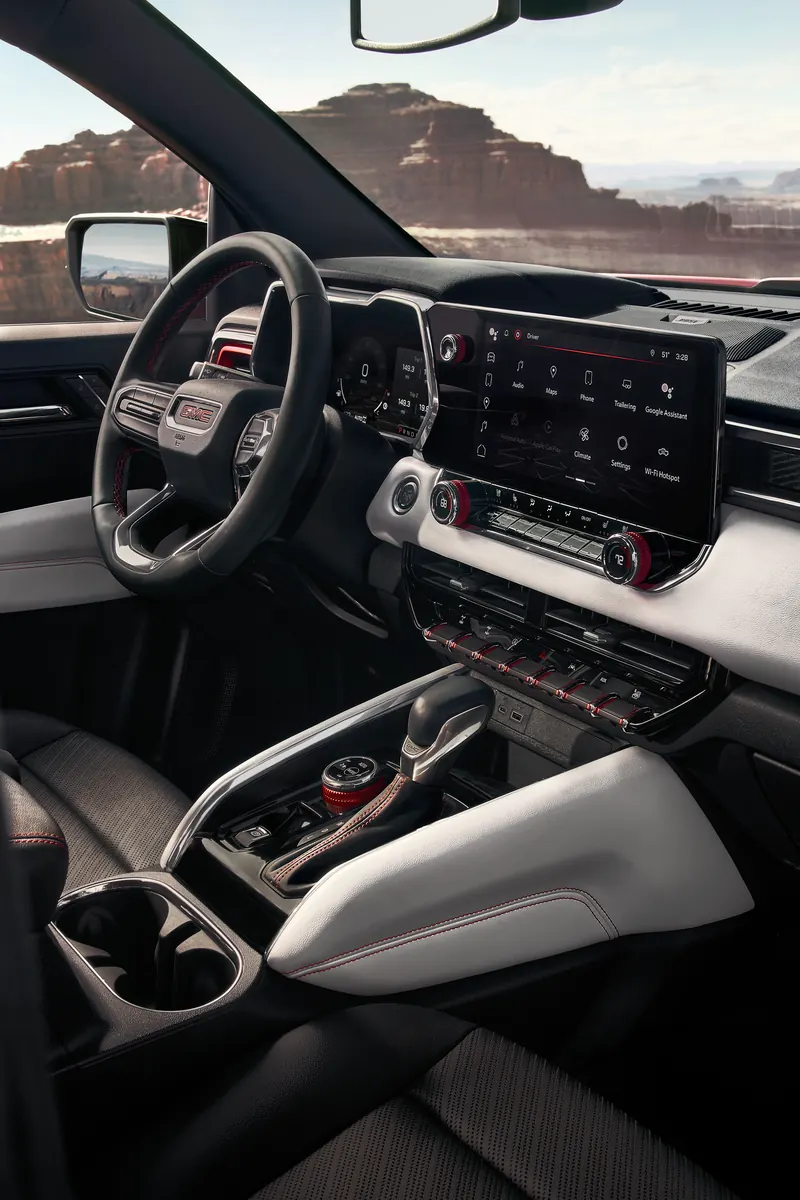2026 GMC Canyon infotainment system at Rob Green GMC in Twin Falls ID