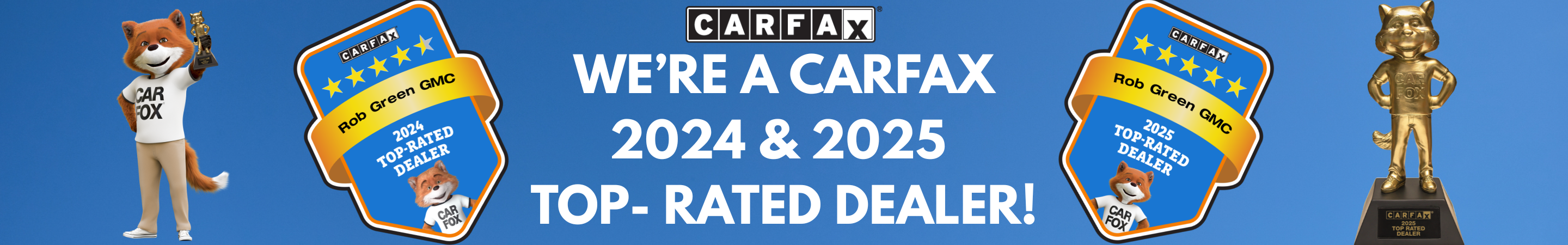 Carfax 2025 Top-Rated Dealer