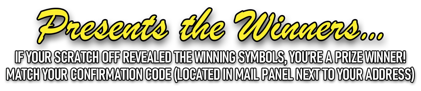 presents the winners